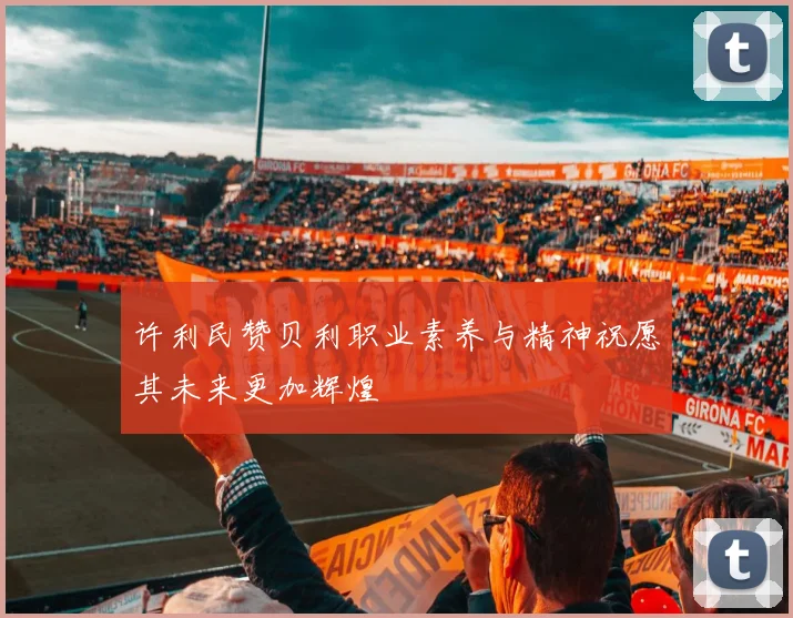 许利民赞贝利职业素养与精神祝愿其未来更加辉煌